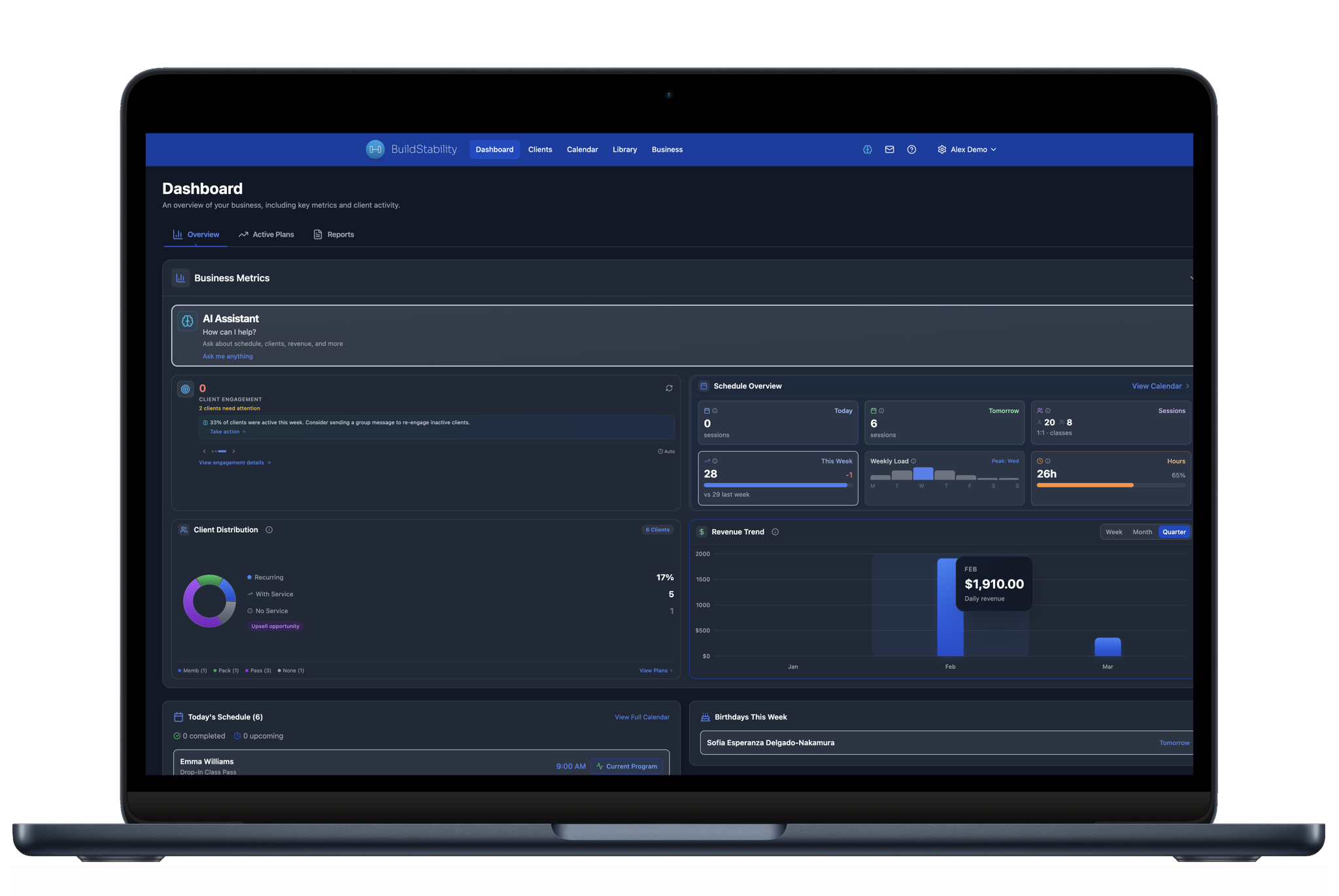 BuildStability Dashboard